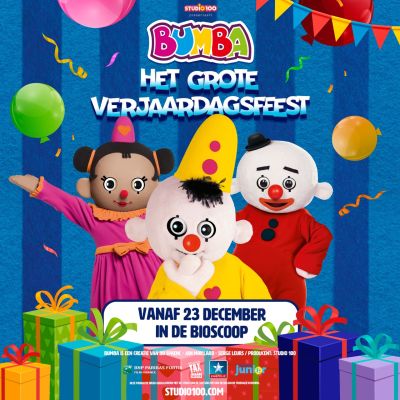 Voor het eerst naar de bioscoop met Bumba!