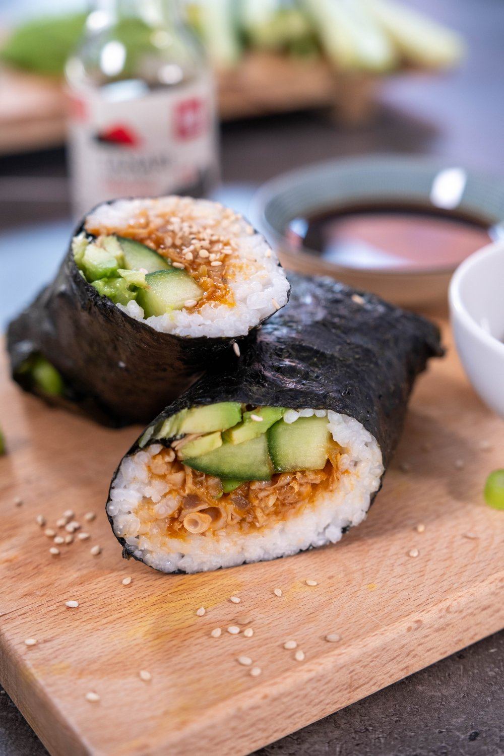 Vegan Sushi Wrap Recepten Njam