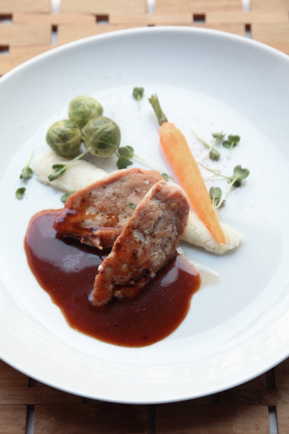 Patrijsfilet met Madeirajus