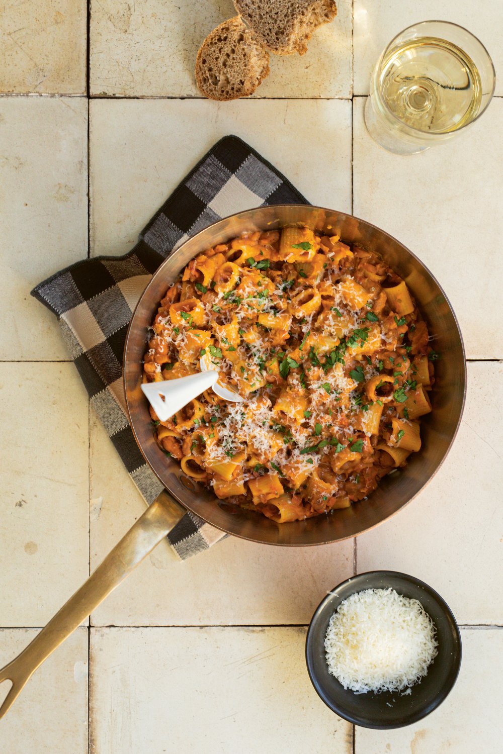 Pasta e fagioli: pasta met bonen