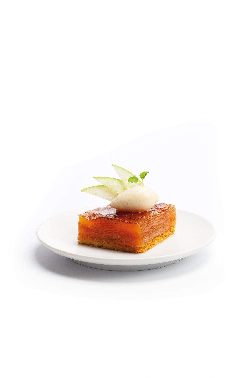 Tarte tatin met ijs