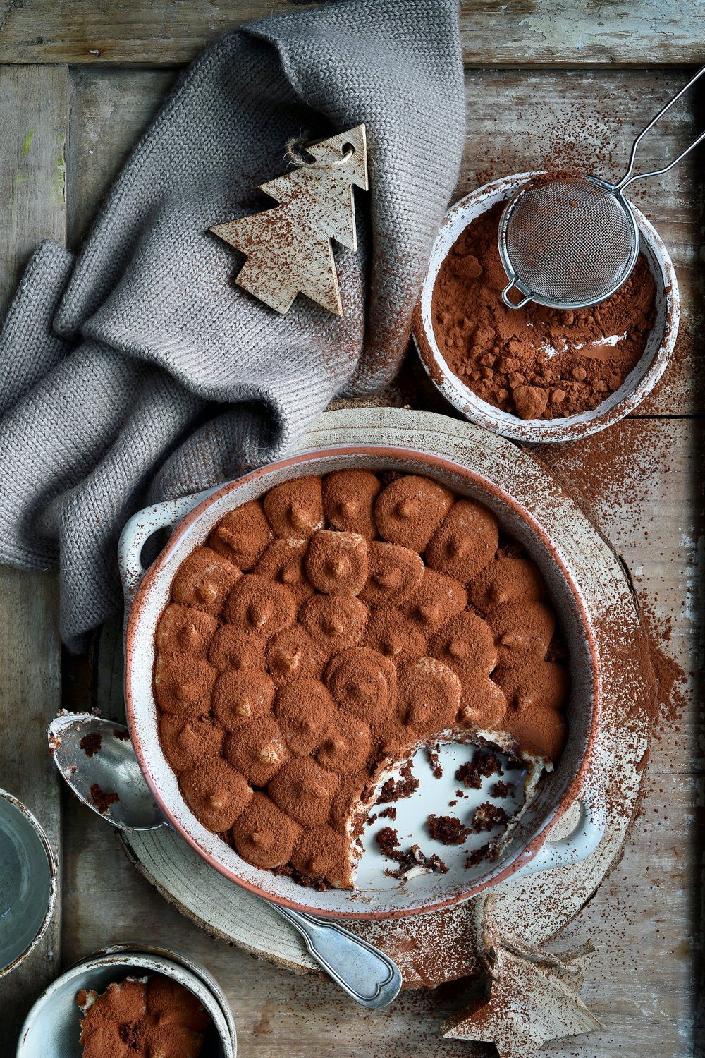 Vegan tiramisu