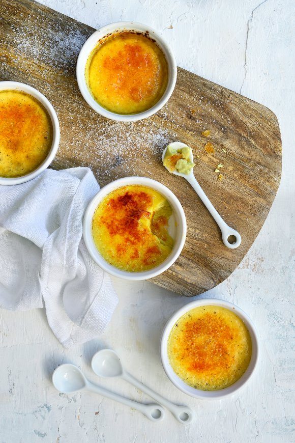 Vegan crème brulée