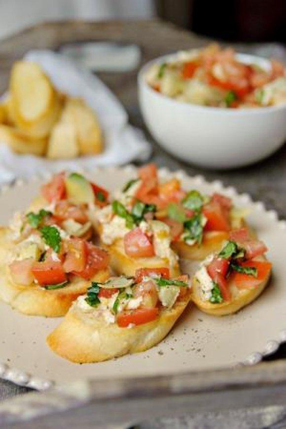 Tomaten bruschetta