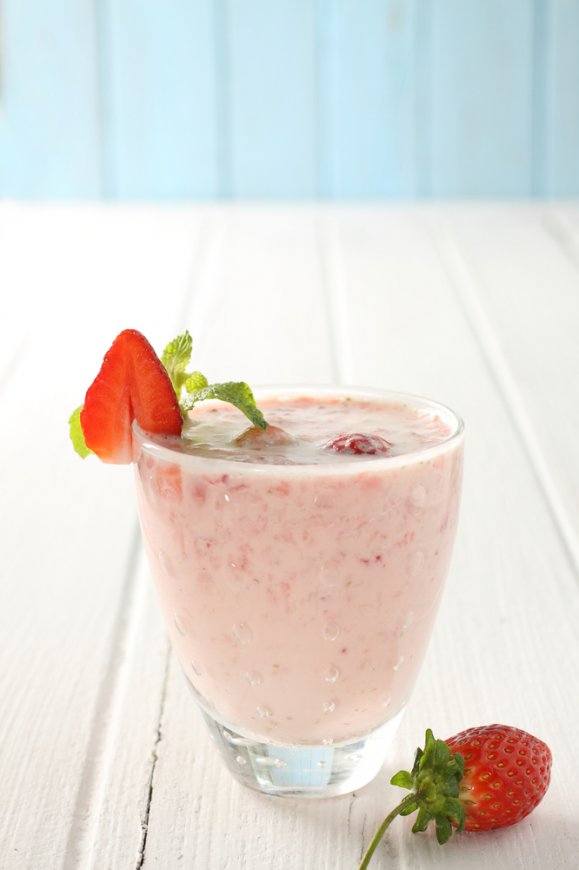 Aardbeien smoothie