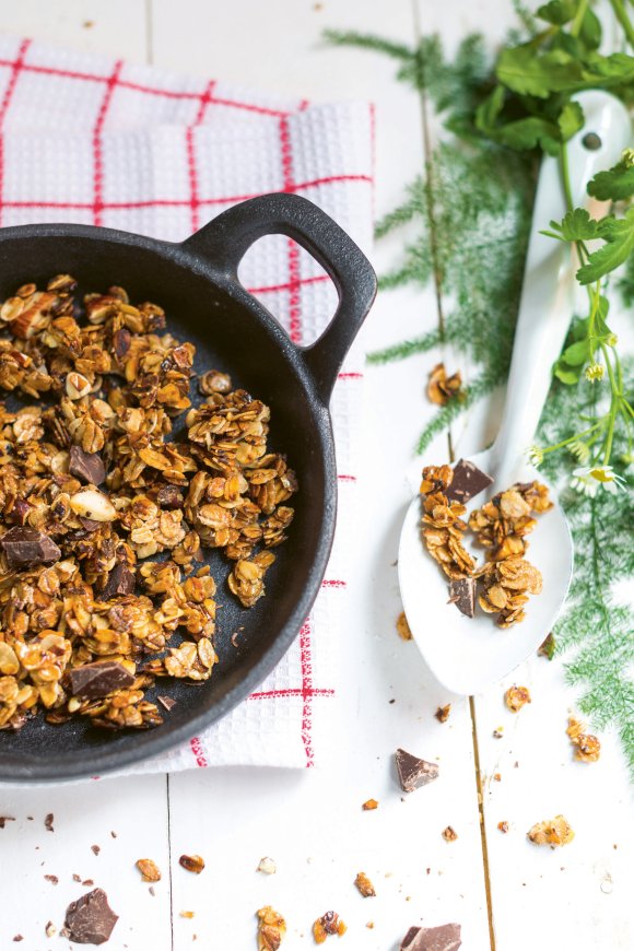 Granola uit de pan