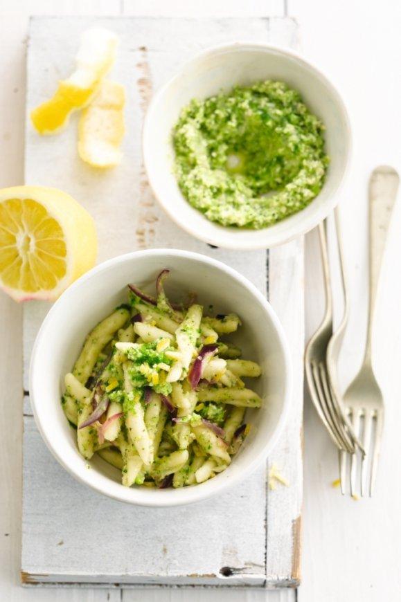 Pasta met broccoli-ansjovispesto