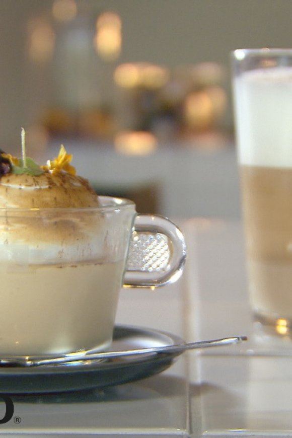 Koffiemousse met meringue Italienne