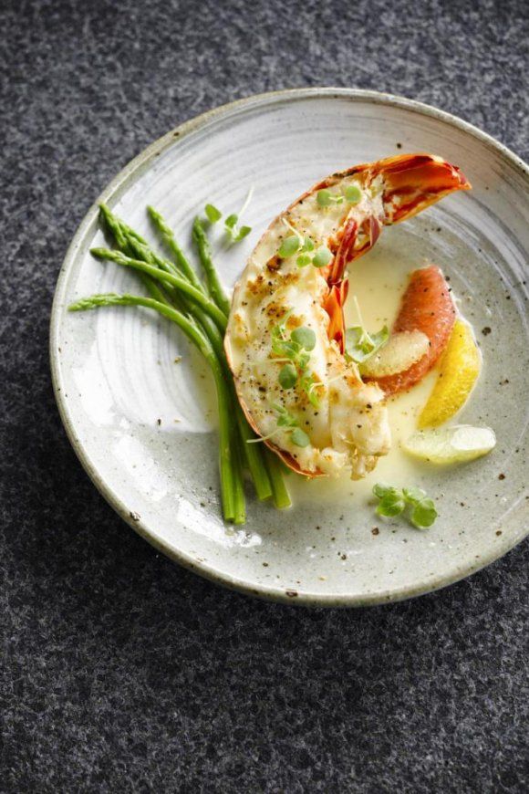 Langoustines met citrussaus