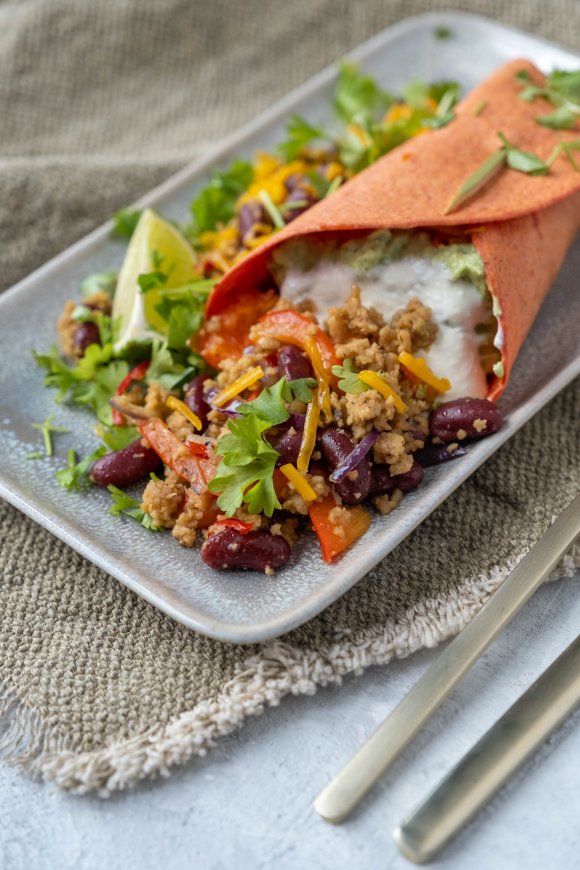 Veggie burrito