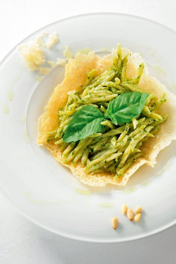 Trofie met pesto