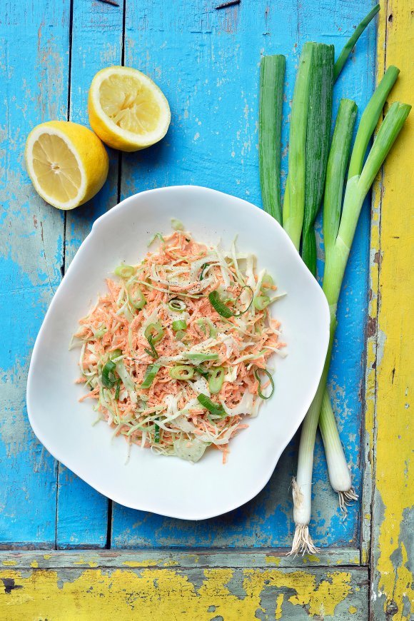 BBQ salades: coleslaw