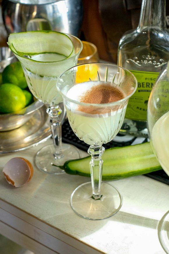 Pisco sour ‘El Gobernador’