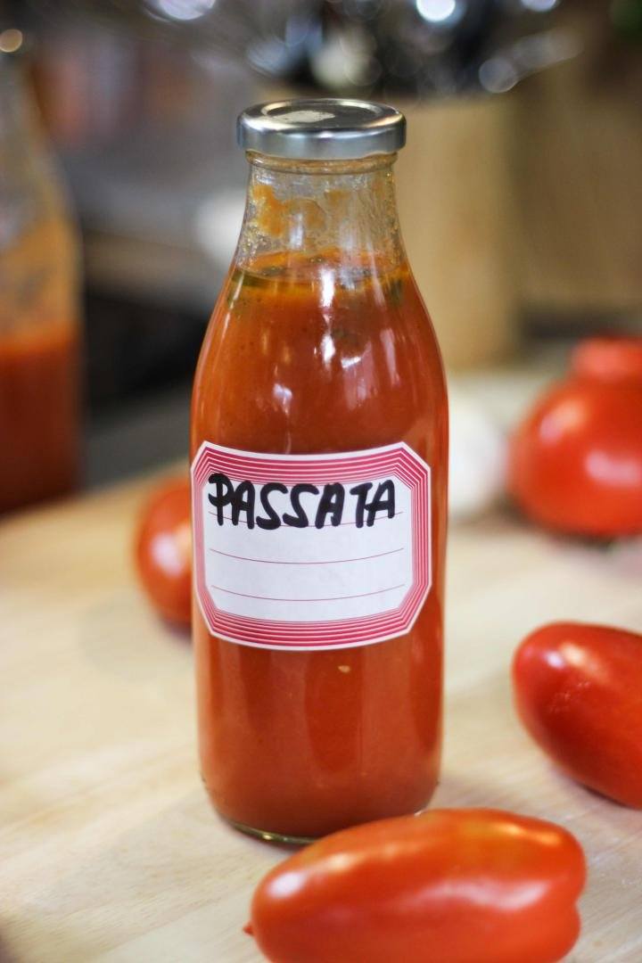 Recept "Passata" njam!