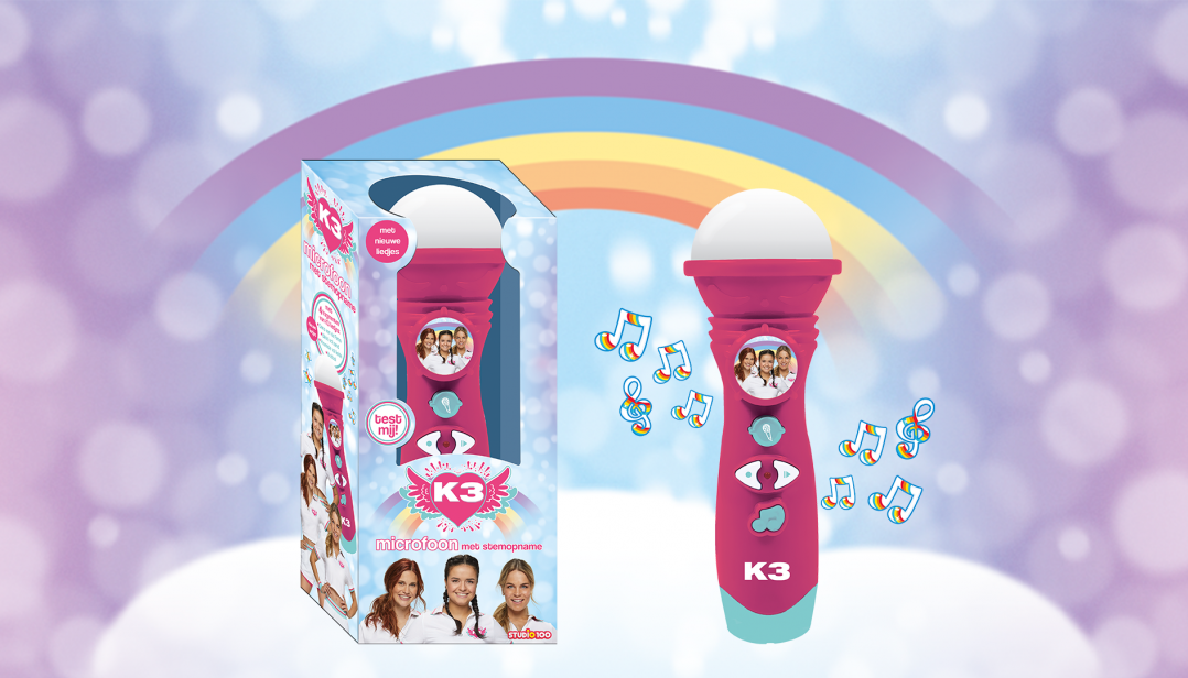 Win een K3 microfoon