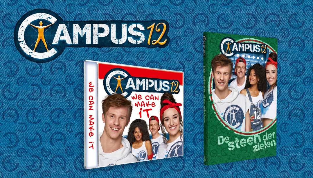 Win de nieuwe cd en een leesboek van Campus 12