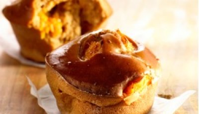 Abricozenmuffins met stroop