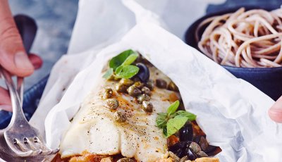 Siciliaans vispakketje uit de oven