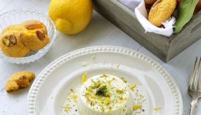 Panna cotta met limoen