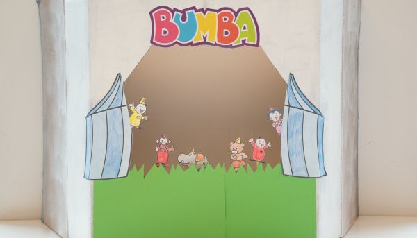 Bumba's circustent knutselen