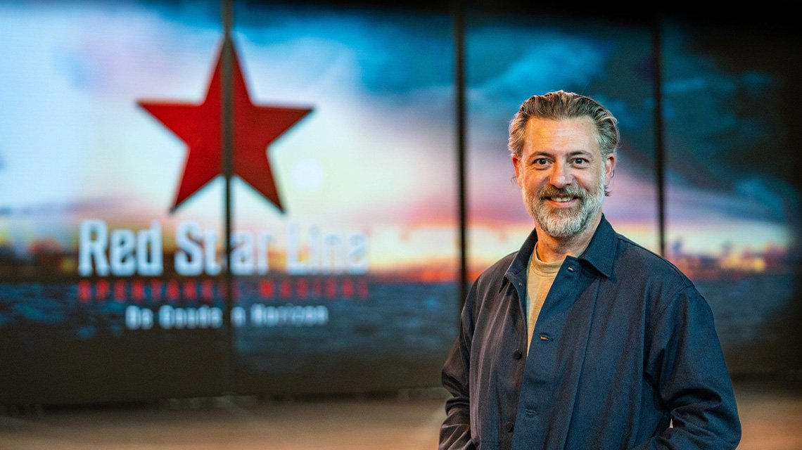 Geert Van Rampelberg maakt musicaldebuut in Red Star Line